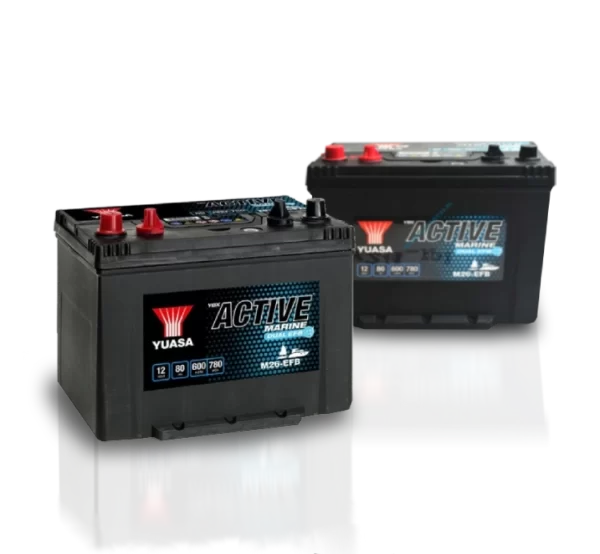 זוג מצברים לקלנועית 12V - 80A